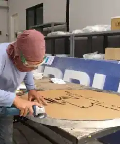 แกะป้าย ร้านกาแฟชายทุ่ง by wesignlab