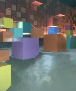 ประติมากรรมตกแต่งหน้าโครงการ มุมใกล้