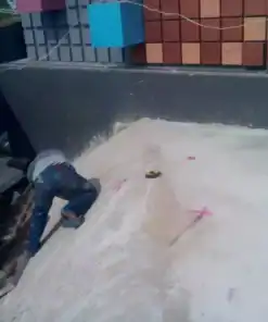 ประติมากรรมตกแต่งหน้าโครงการ ลงสีหน้างาน