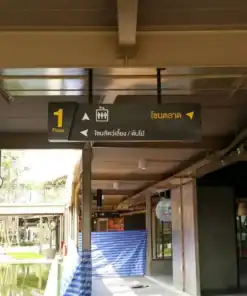 ป้าย Hanging Signs โซนสัตว์เลี้ยง