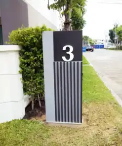 ป้ายซอยภายในโครงการ Town Avenue Merge 3