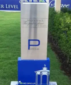 ป้ายตั้งพื้น standy ป้ายซอยของโครงการ NIVA