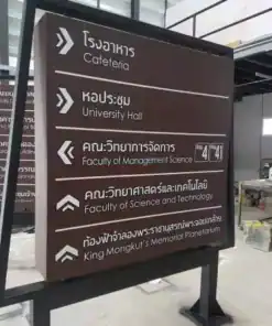 ป้ายบอกทางเหล็ก