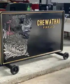 ป้ายล้อเลื่อน CHEWATHAI