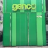 ป้ายสแตนเลสทำสีหน้าบริษัท GENCO