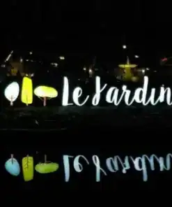 ป้ายหน้าโครงการ Le Garden