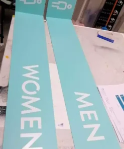 ป้ายห้องน้ำ ACTIVE BOX