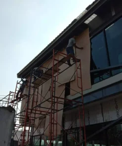 ป้ายไฟบนอาคาร ACTIVE BOX ติดตั้ง