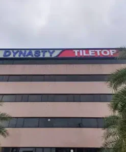 ป้ายไฟหน้าโครงการ DYNASTY TILETOP