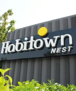 ป้ายไฟออกหลัง หน้าโครงการ Habitown Nest