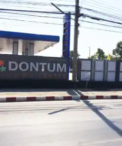 ป้ายไฟแบบมีขอบคิ้ว dontum ภาพรวม
