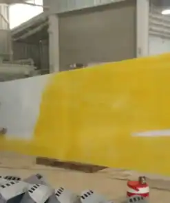 ลงสี แผงประดับหน้าโครงการ