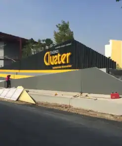 เก็บรายละเอียดแผงประดับหน้าโครงการ