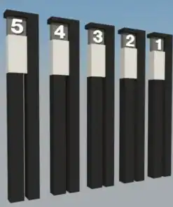 แบบป้ายซอยลุมพินีทาวน์เพลส รัชโยธิน-เสนา