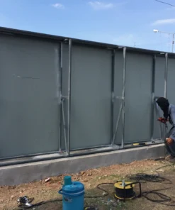 โครงหลังไฟป้ายไฟแบบมีขอบคิ้ว dontum