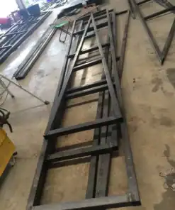 โครงเหล็กแผงประดับหน้าโครงการ 2