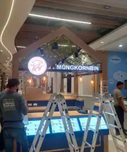 ป้ายกล่องไฟวงกลม ตู้ไฟวงกลม สำเร็จรูป ติดตั้ง ร้านตรามังกรบิน