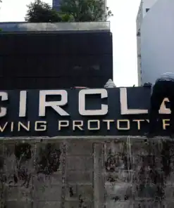 ป้ายหน้าโครงการคอนโด CIRCLE S ด้านหน้า