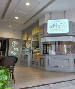 ป้ายกล่องไฟ ASIA BEKERY