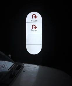 ป้ายกล่องไฟตั้งพื้น บอกทาง