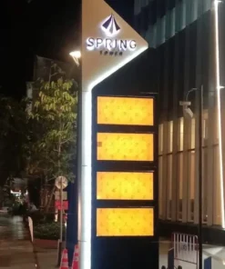 ป้ายทาวเวอร์ tower sign pylon sign spring