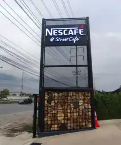 ป้าย nescafa street cafe1